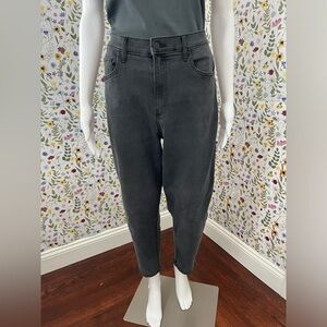 Sonoma Goods For Life Women's Charcoal Gray Mom Jeans in Size 10 Regular